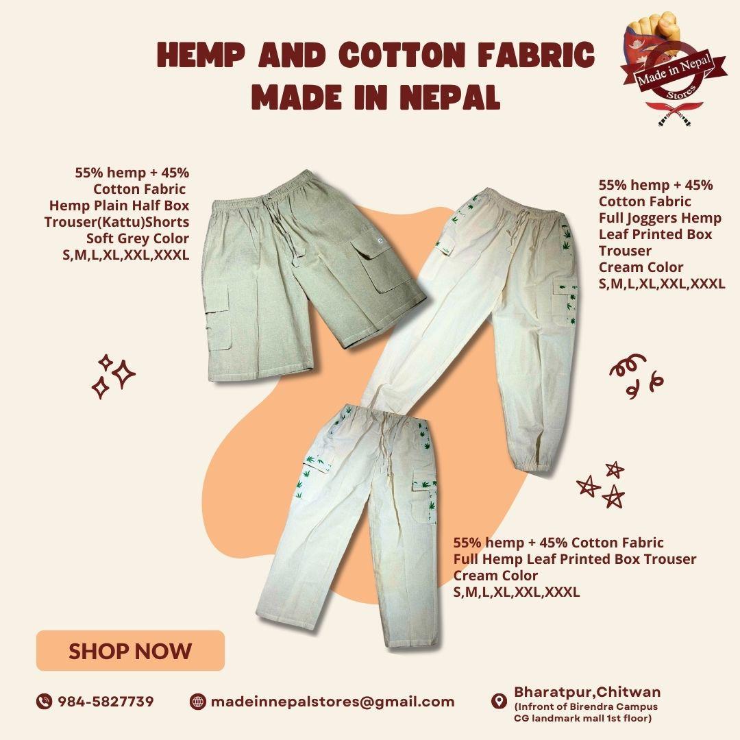 Hemp Trouser and Shorts