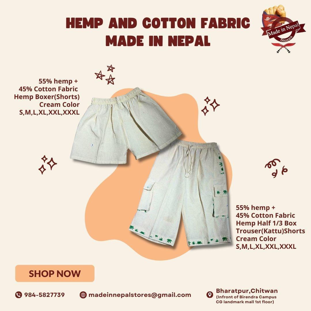 Hemp Trouser and Shorts