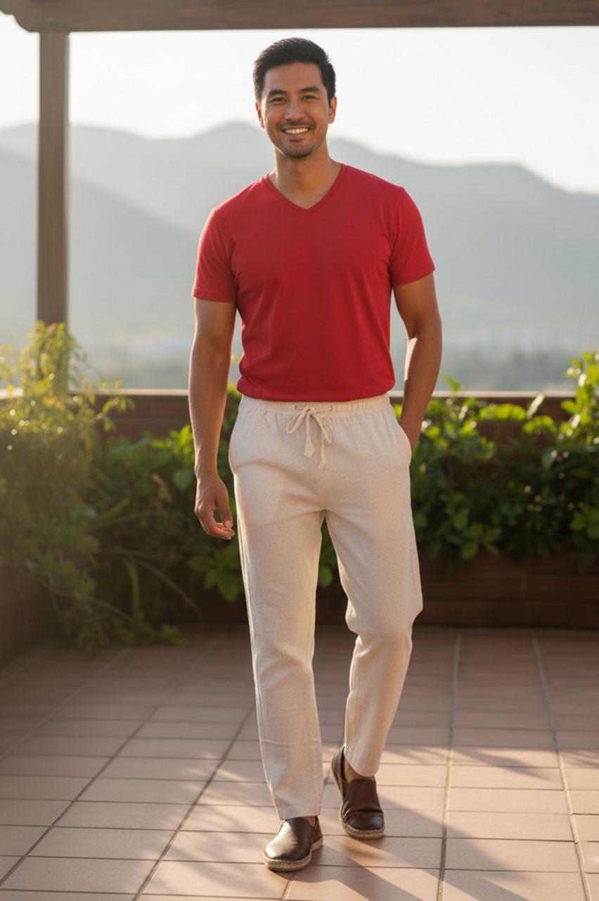 Hemp Plain Formal Pant