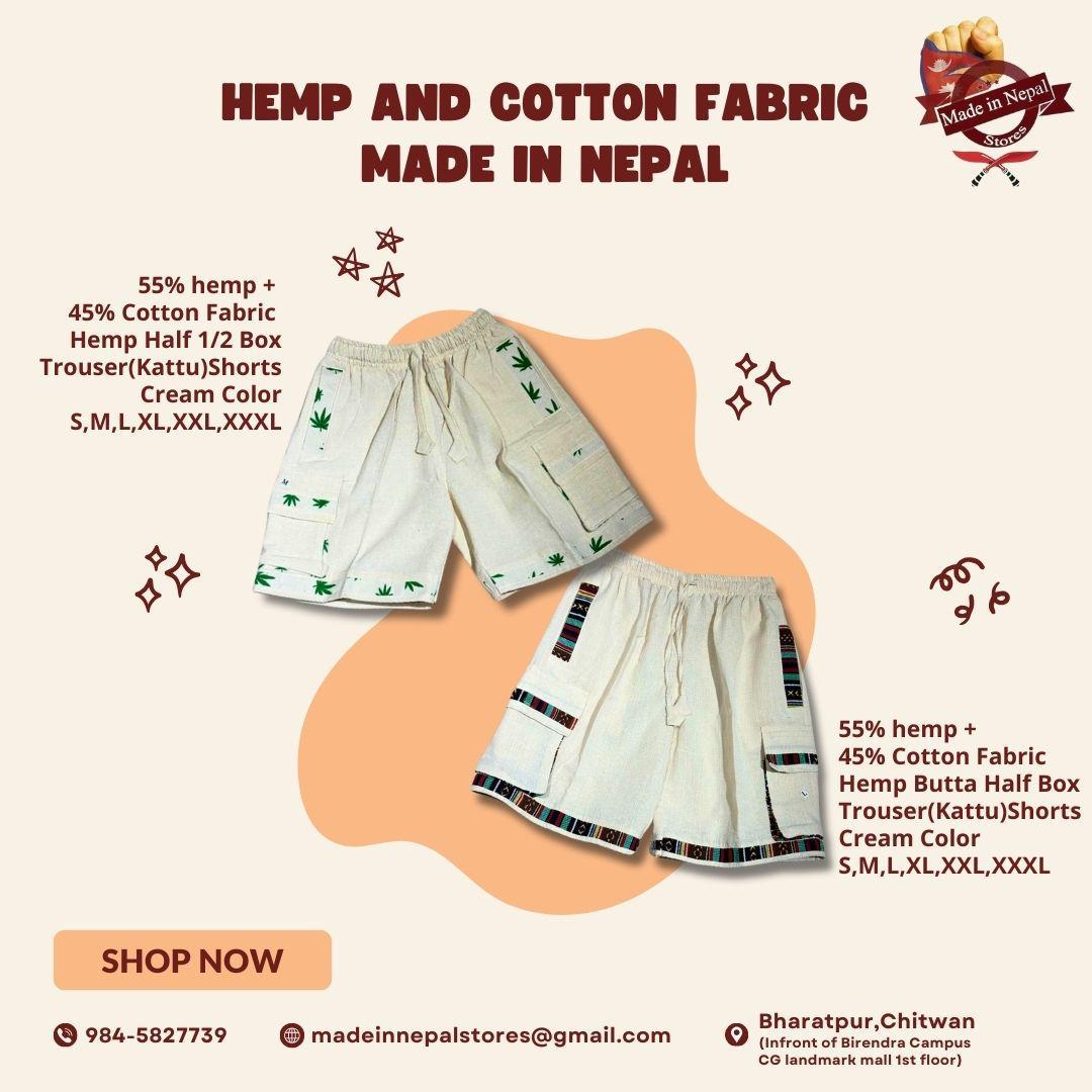 Hemp Trouser and Shorts