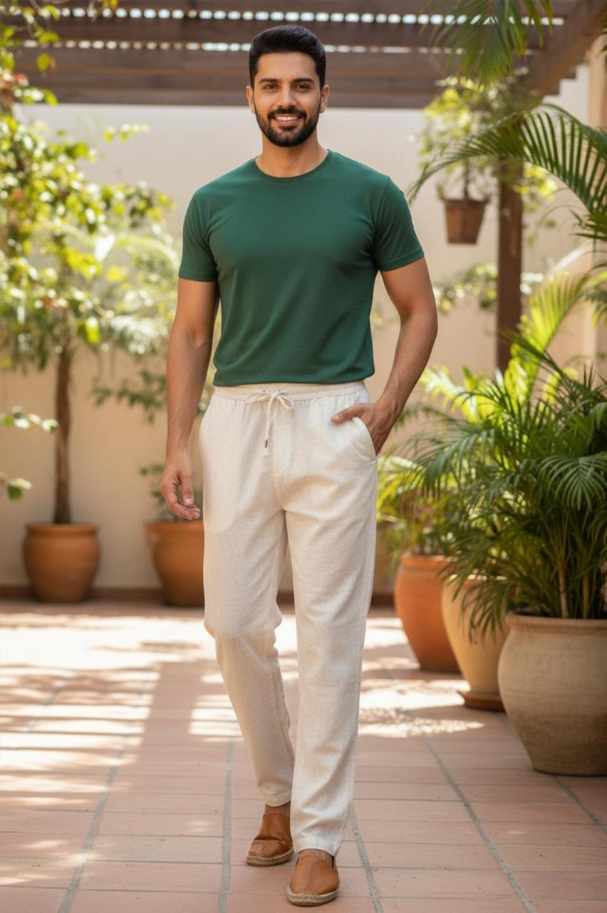 Hemp Plain Formal Pant